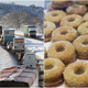 Illustration for article titled Hero bakery truck driver gives away cakes during snowy traffic jamem/em
